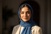 شال جاذبه اعلاء شال بهاری منگوله دار
