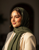 شال جاذبه اعلاء شال بهاری منگوله دار