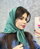 مینی اسکارف کوپرا روسری قواره کوچک جنس کوپرا
