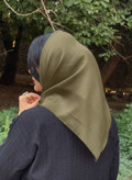مینی اسکارف کریستال روسری قواره کوچک