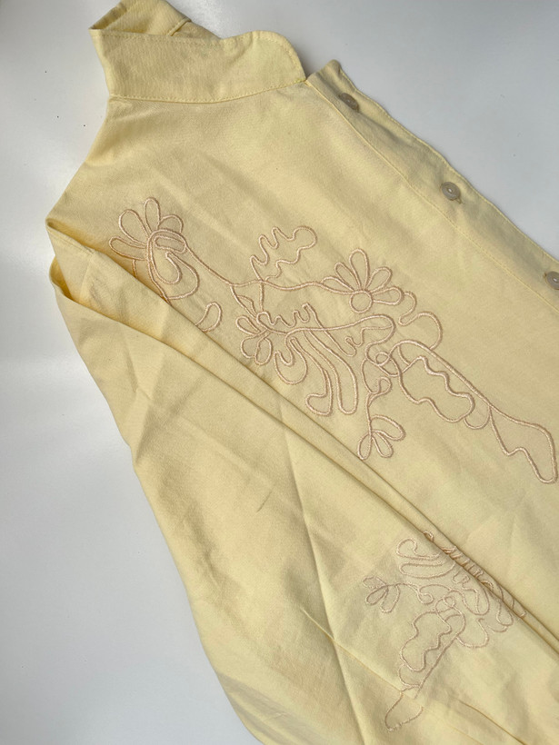 شومیز لنین گلدوزی طرح پیچک شومیز شیک و ترند