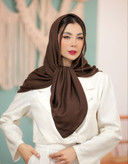 روسری ساده سیا اسکارف قواره متوسط ۹۰